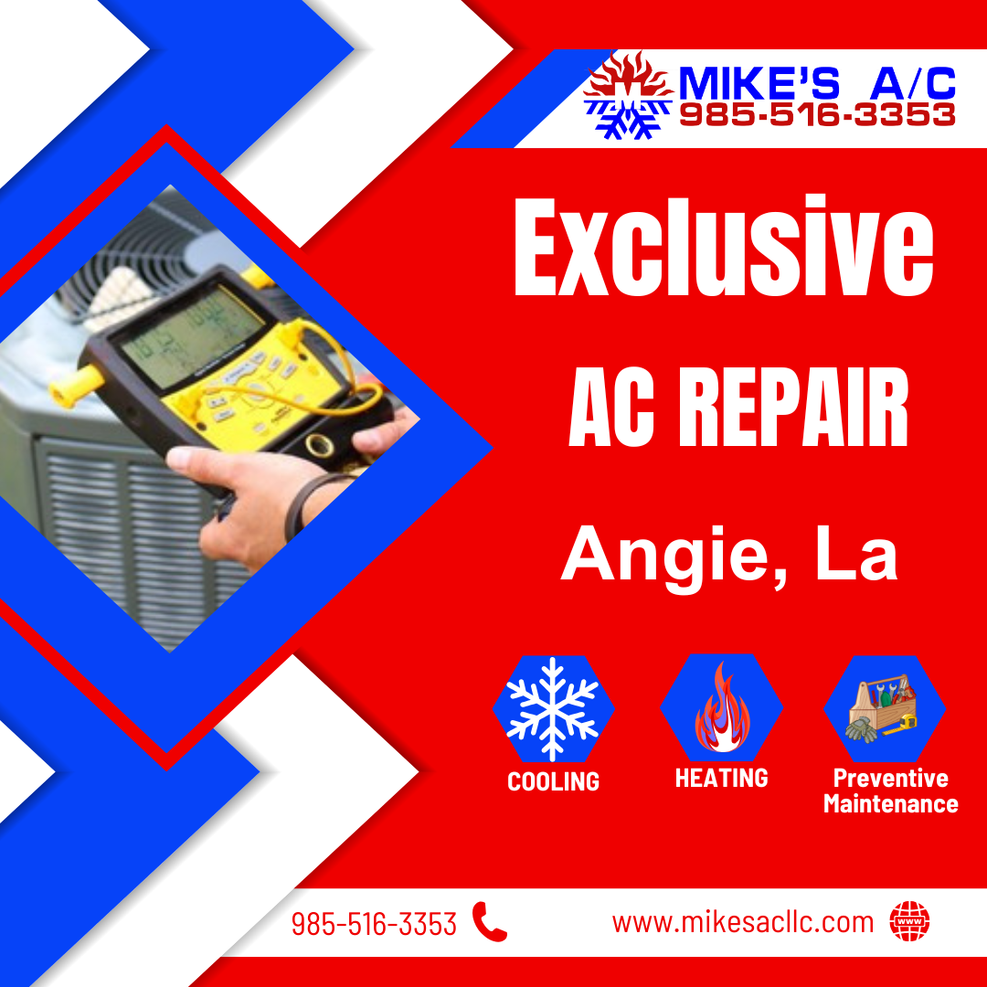 HVAC Repair in Angie | Reliable Local Service by Mike’s A/C LLC